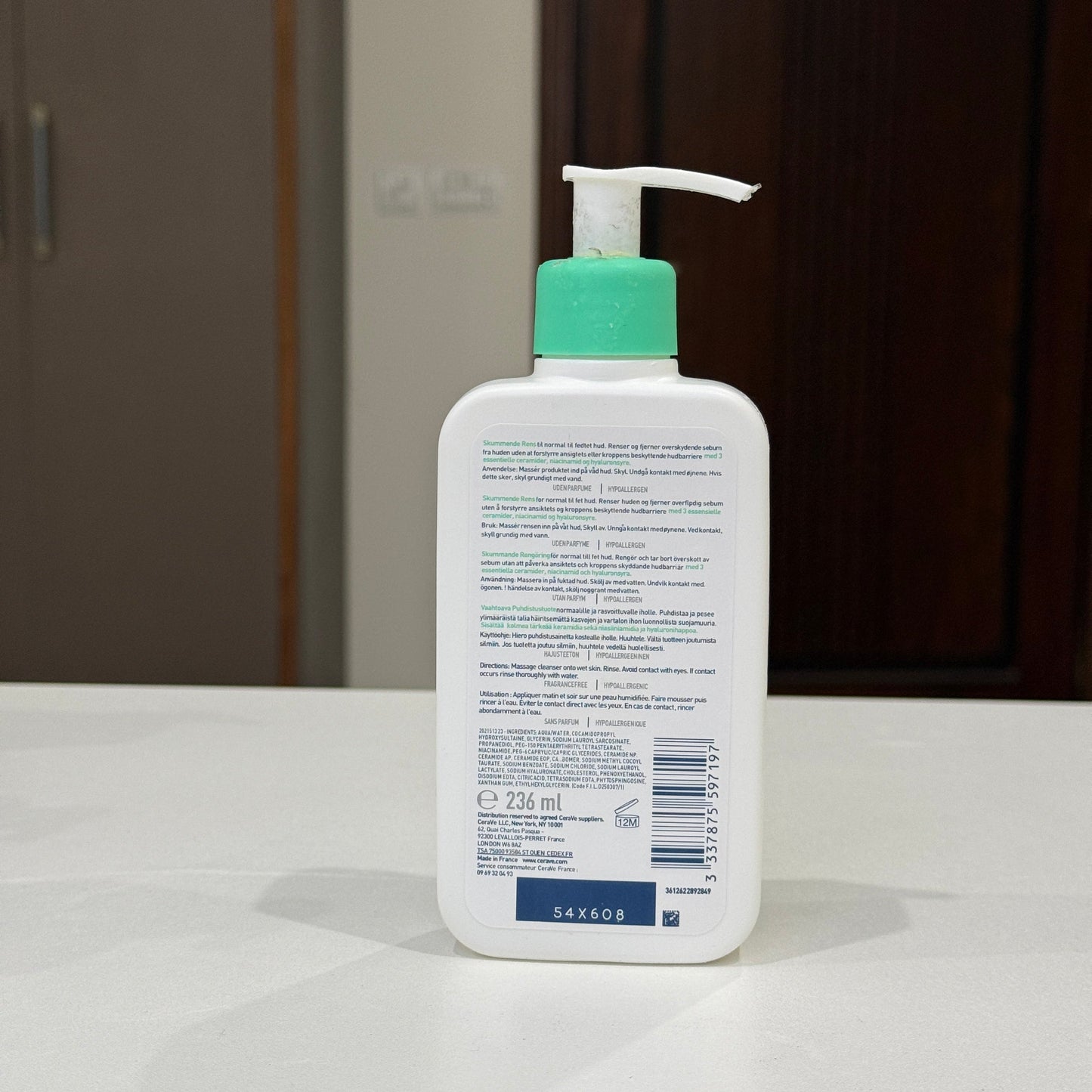 CeraVe Foaming Cleanser-236 ml