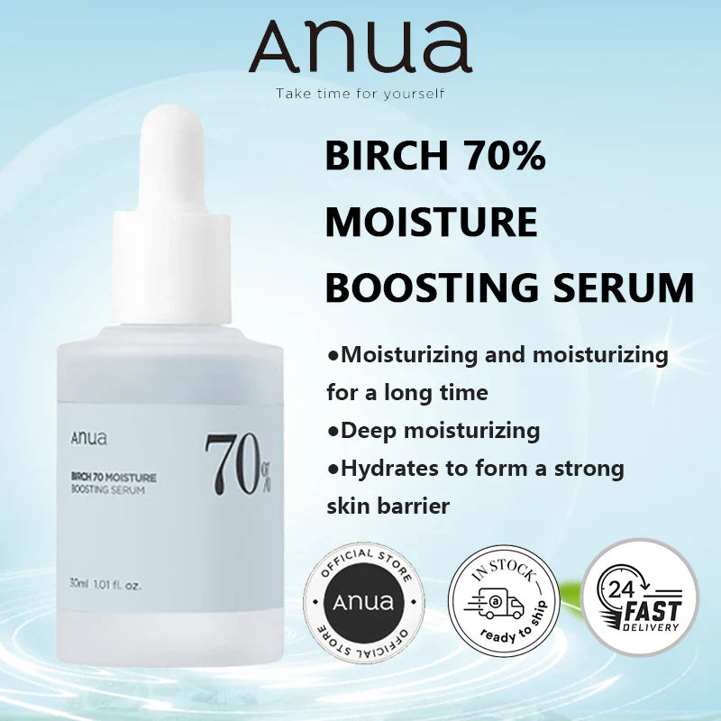 Anua Birch 70 Moisture Boosting Serum 30ml (1.01 fl. oz.)