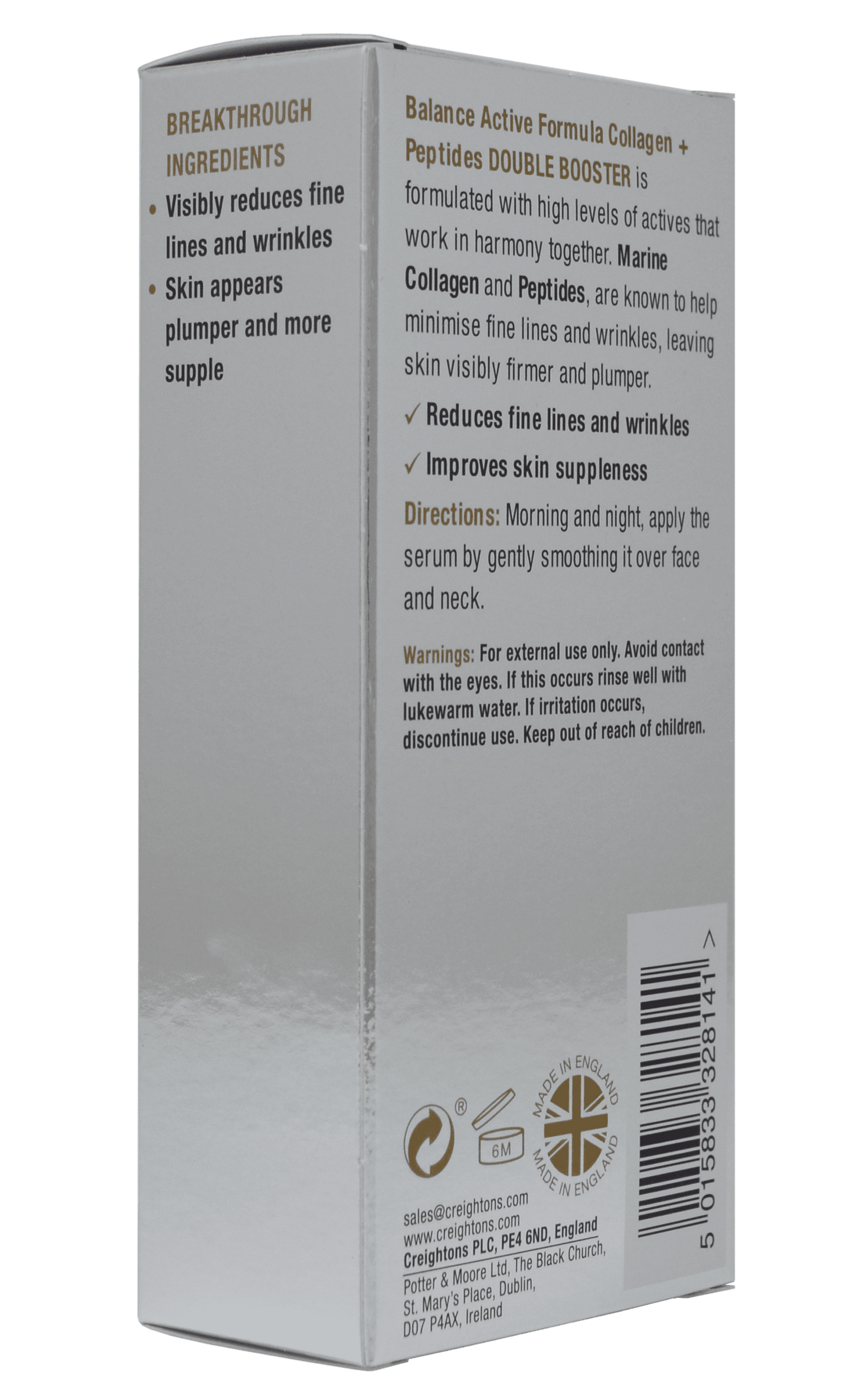 Balance Collagen + Peptides Double Booster Serum 30ml