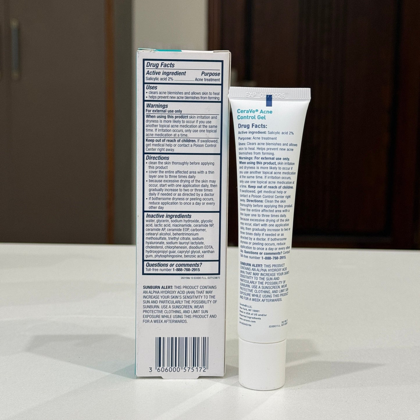 CERAVE ACNE CONTROL GEL  (40ML)