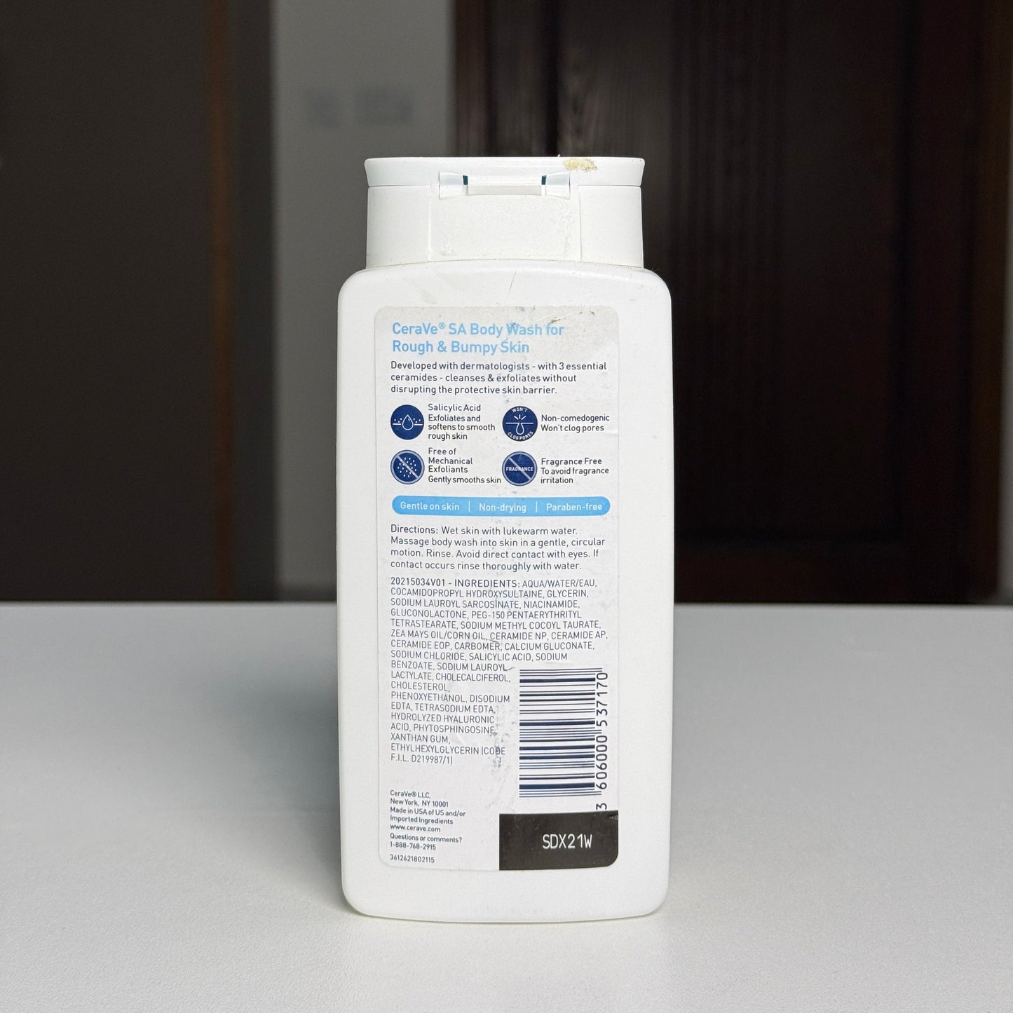 CERAVE SA Body Wash For Rough & Bumpy Skin 296ml